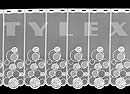 Záclona plet.C bordura PESh TYLEX CLASSI